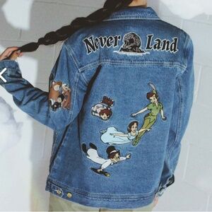 Cakeworthy Peter Pan Wendy Neverland Jean Jacket Unisex Medium